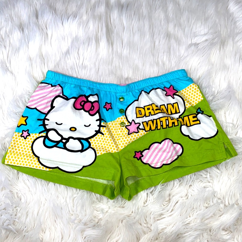 โข Hello Kitty โข Y2K Dreamy Sleep Shorts - Picture 11 of 11